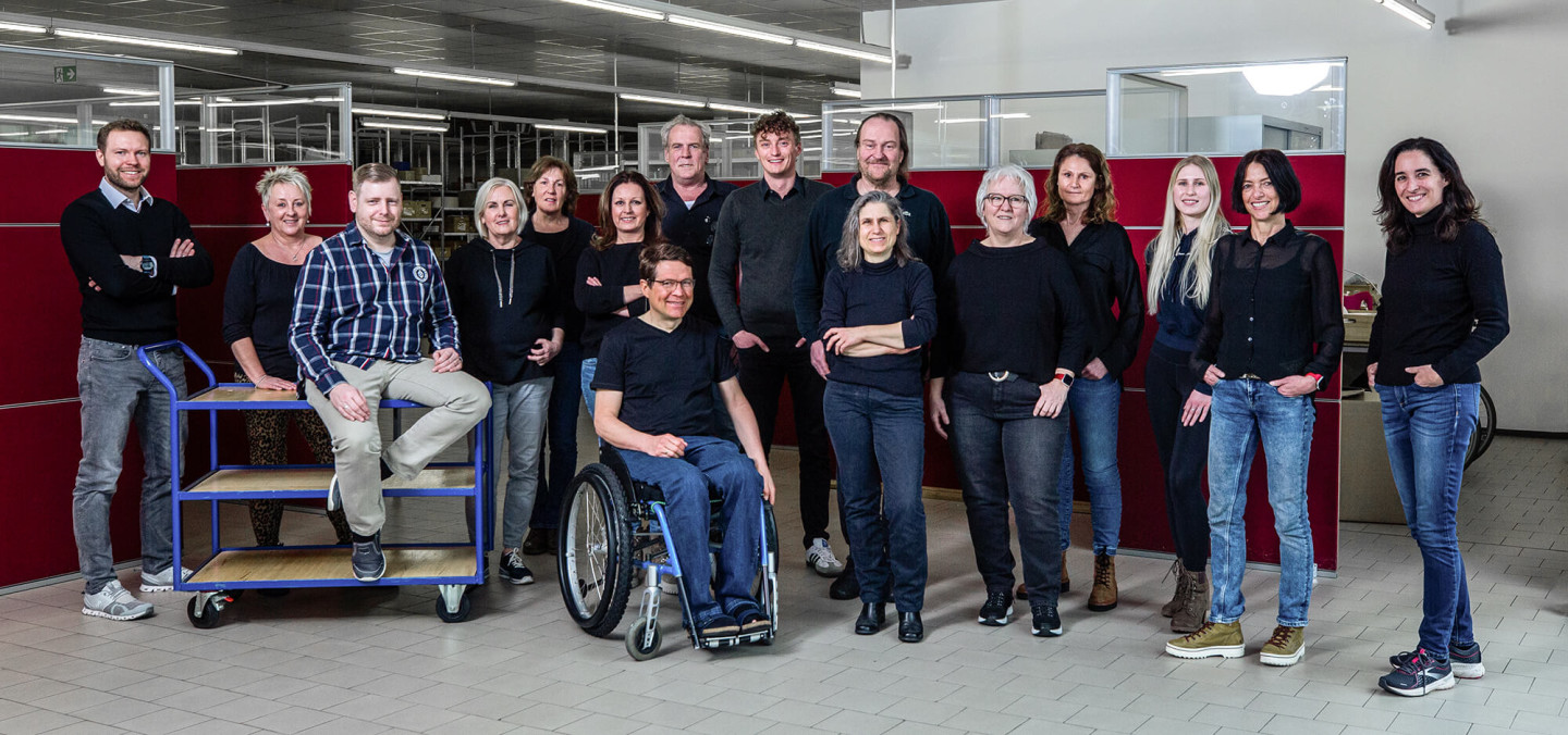 Das Gigahertz-Solutions Team im Gruppenfoto